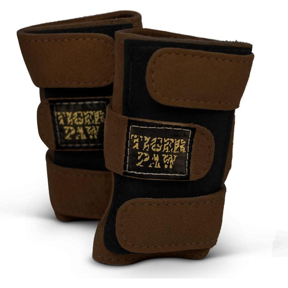 image:imageTiger Paw Authentic Gymnastics Wrist Supports Sold in Pairs  Original CompetitionGrade Gymnastics Wrist Guards Wrist Support Braces Adjustable Made in USA Hand WrapsMahogany