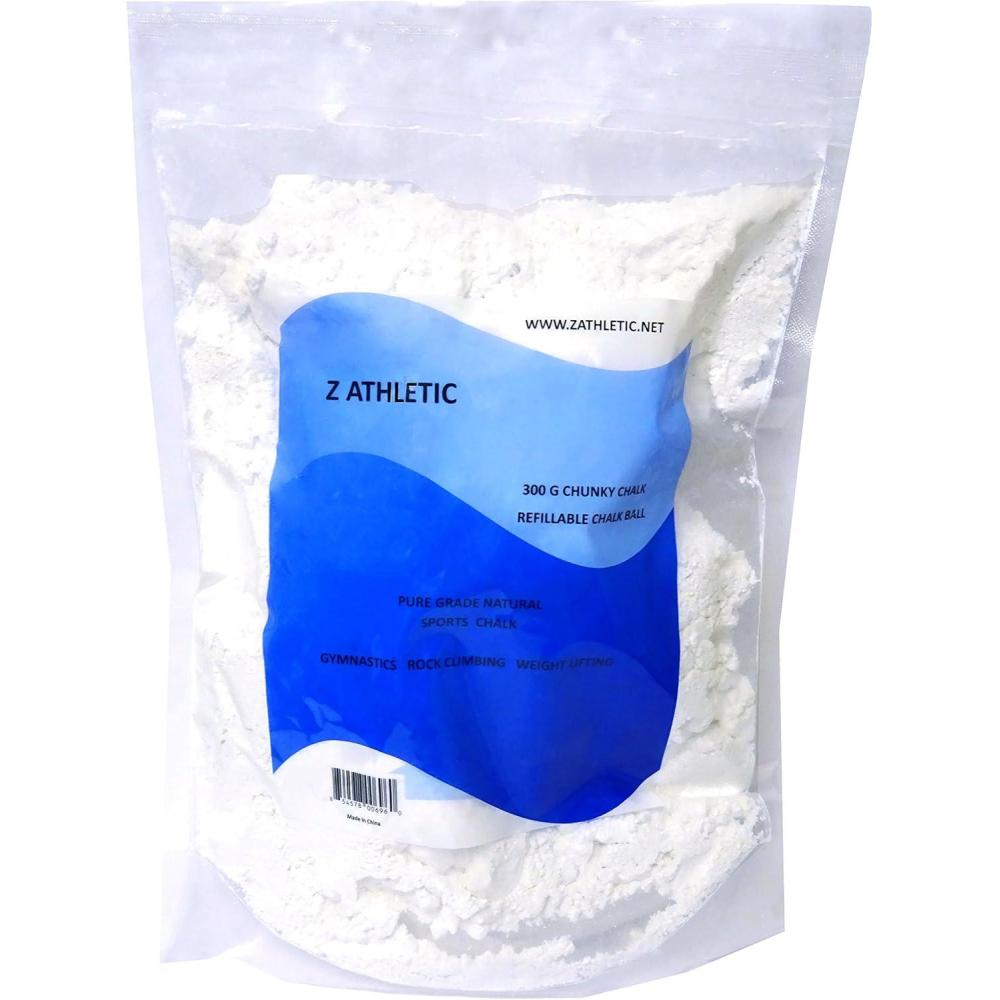 image:imageZ Athletic Chunky Chalk and Optional Refillable Chalk Ball Packaging May Vary2oz Refillable Chalk Ball  105oz Chalk