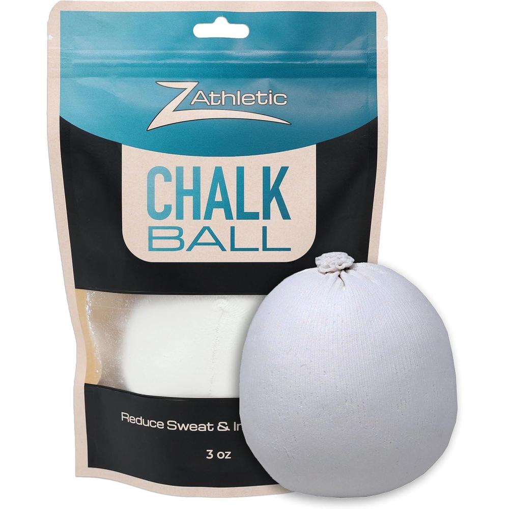 image:imageZ Athletic Gym Chalk Ball for Rock Climbing Gymnastics and Weightlifting3oz Chalk Ball
