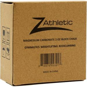 Z Athletic Block Chalk for Gymnastics, Weightlifting, Rock Climbing, Crossfit (Multiple Sizes Available)(2oz Block (Single Pack))
