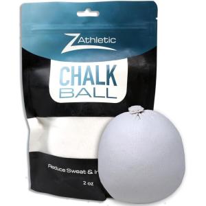 Z Athletic Gym Chalk Ball for Rock Climbing, Gymnastics, and Weightlifting(2oz Chalk Ball)