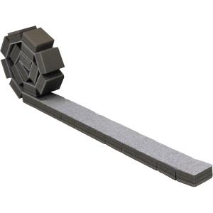 Z Athletic Gymnastics Roll-Up Balance Beam(Grey)