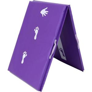 Z Athletic Kids Balance Beam and Cartwheel Trainer Folding Mat for Gymnastics and Tumbling